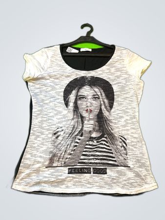 Cache-Cache Printed Graphic T-Shirt