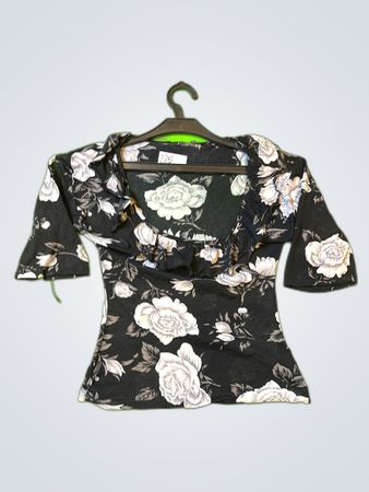 Raspberry Collection Floral Printed Blouse