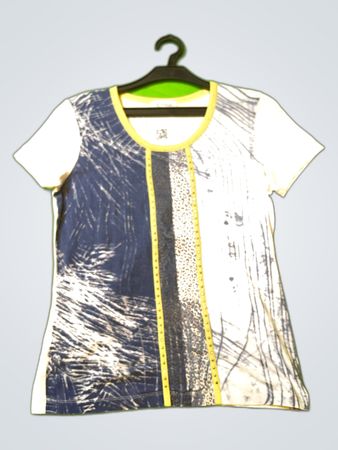 Kendance Printed Short Sleeve Top