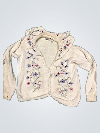 Secca Floral Knit Cardigan