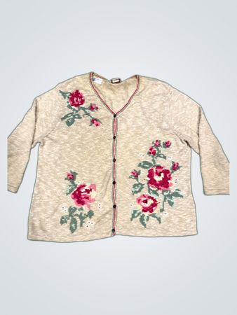 Northern Reflections Floral Cardigan