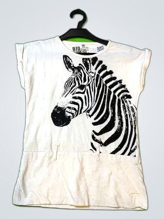 BIO Printed Zebra T-Shirt