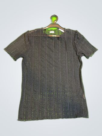 Pimkie Sheer Black Lace Blouse