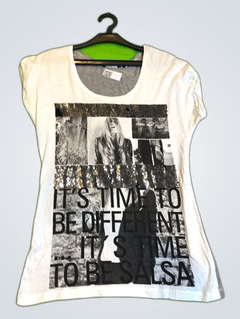 Salsa Printed Graphic T-Shirt