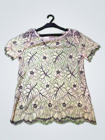 Vero Moda Sheer Lace Blouse