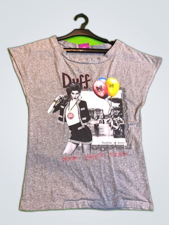 Duff Girl Printed Graphic T-Shirt