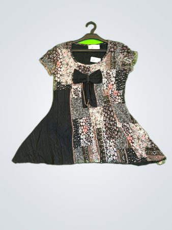 Armand Thiery Floral Patchwork Mini Dress