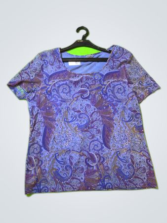 Monteco Printed Blouse