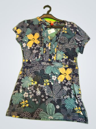 Floral Print Mini Dress