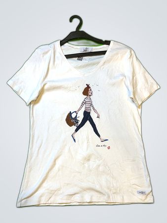 Sable et Mer Printed Graphic T-Shirt