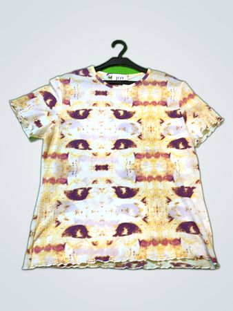 Joy Printed Eye Graphic T-Shirt