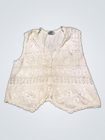 Crochet Lace Vest