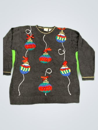 Laura Ashley Christmas Bauble Sweater