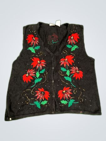 Bobbie Brooks Floral Vest