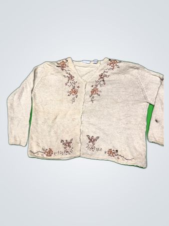 Willow Bay Floral Embroidered Cardigan