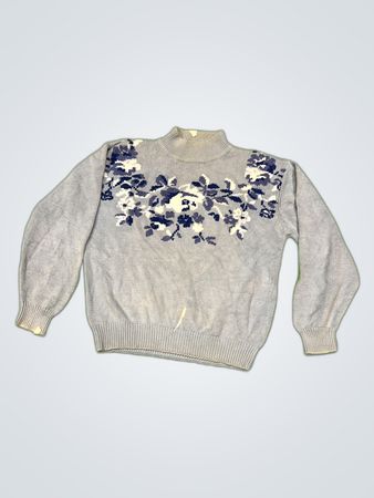 Etro Floral Turtleneck Sweater