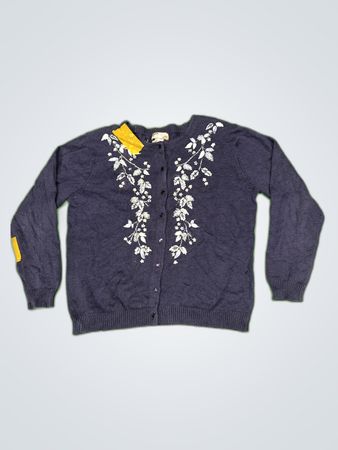 Heirloom Embroidered Floral Cardigan