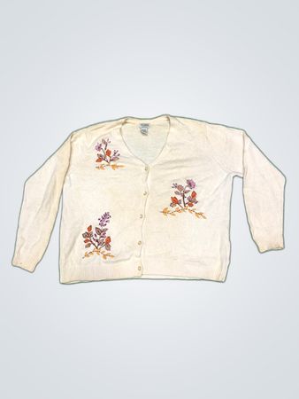 Classic Elements Women's Floral Cardigan