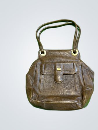 Brown Leather Handbag