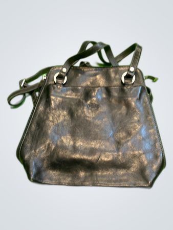 Bally Black Leather Tote Bag