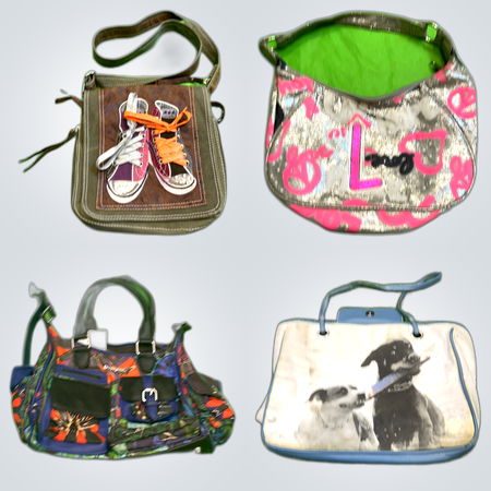 Graphic Print Crossbody Bags