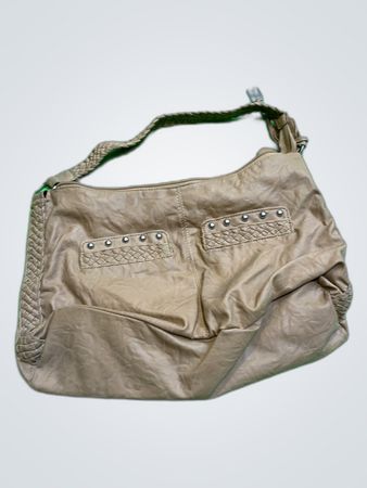 Zac Posen Tan Leather Hobo Bag