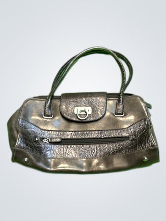 Unbranded Structured Faux Leather Small Handbag