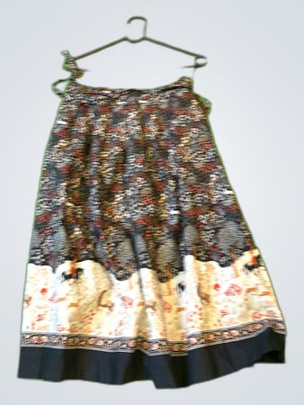 Floral Pattern Skirt