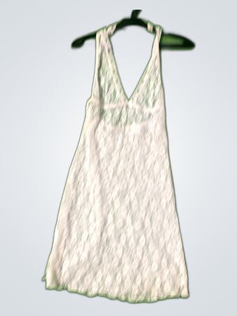 White Lace Slip Dress