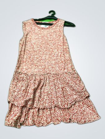 Promod Geometric Print Sleeveless Mini Dress