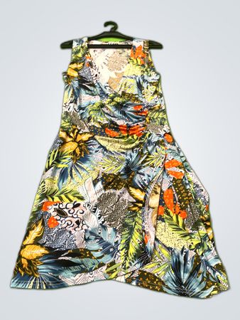Keawawa Printed Sleeveless Dress