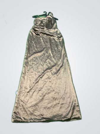 Bubblegum Metallic Gold Slip Dress
