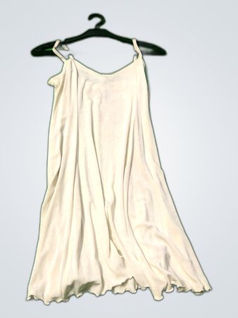 White Slip Dress