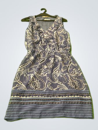 SFERA Casual Sleeveless Paisley Mini Dress