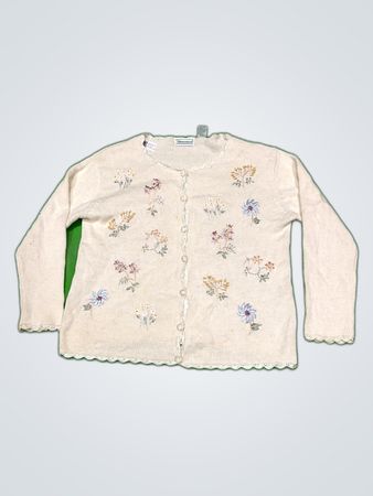 ShenaniGANs Floral Knit Cardigan