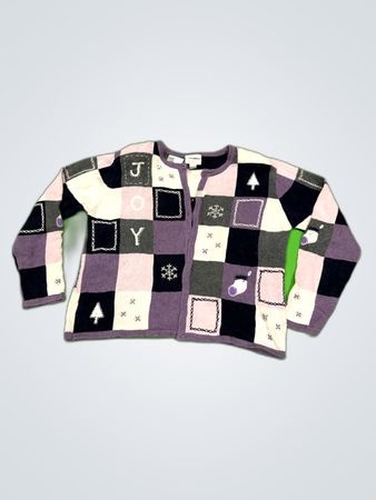 Christopher & Banks Holiday Knit Cardigan