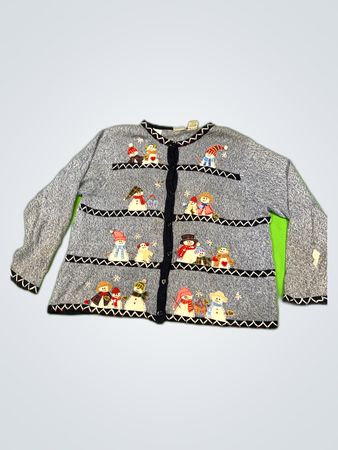 White Stag Women's Plus Size Knit Cardigan