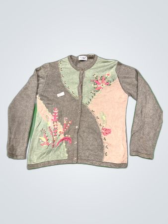 tabi International Floral Cardigan
