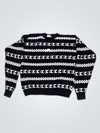 G.EL Knitters Nautical Knit Sweater