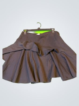 H&M Grey Flared Mini Skirt