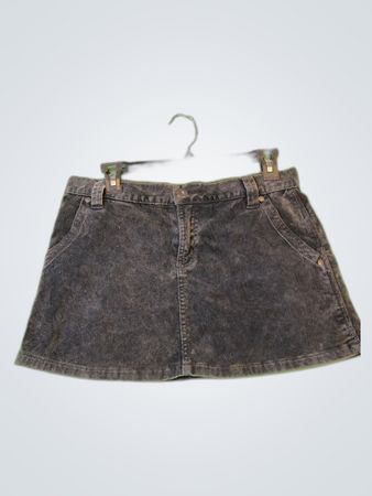 PINK Corduroy Mini Skirt