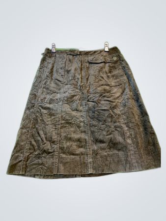 Corduroy Mini Skirt