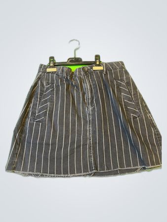 BDG Urban Outfitters Striped Denim Mini Skirt