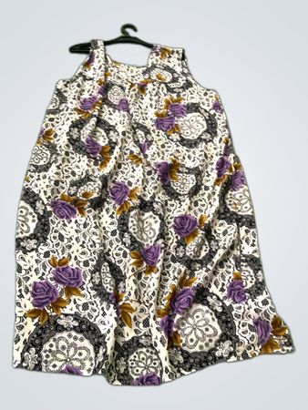 Unbranded Floral Print Sleeveless Maxi Dress