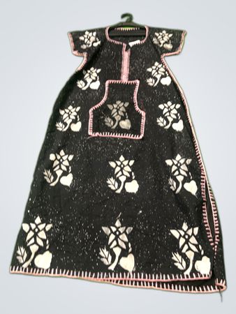 Black Floral Print Maxi Dress