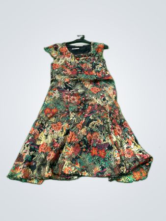 Afibel Floral Midi Dress