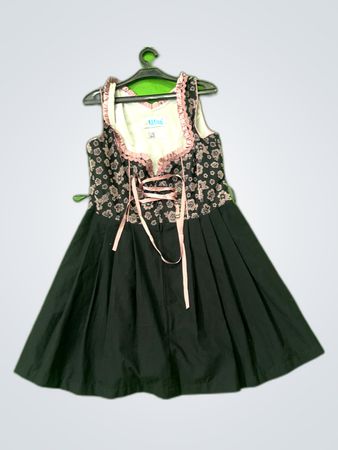 LIFOSO Black Floral Lace Mini Dress