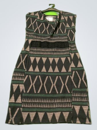 Camaieu Geometric Pattern Dress