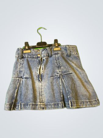 Kiss Miss Denim Mini Skirt