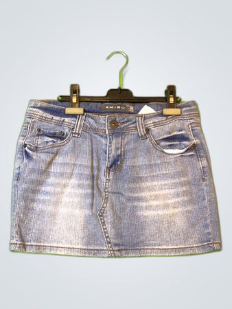 Amisu Denim Mini Skirt